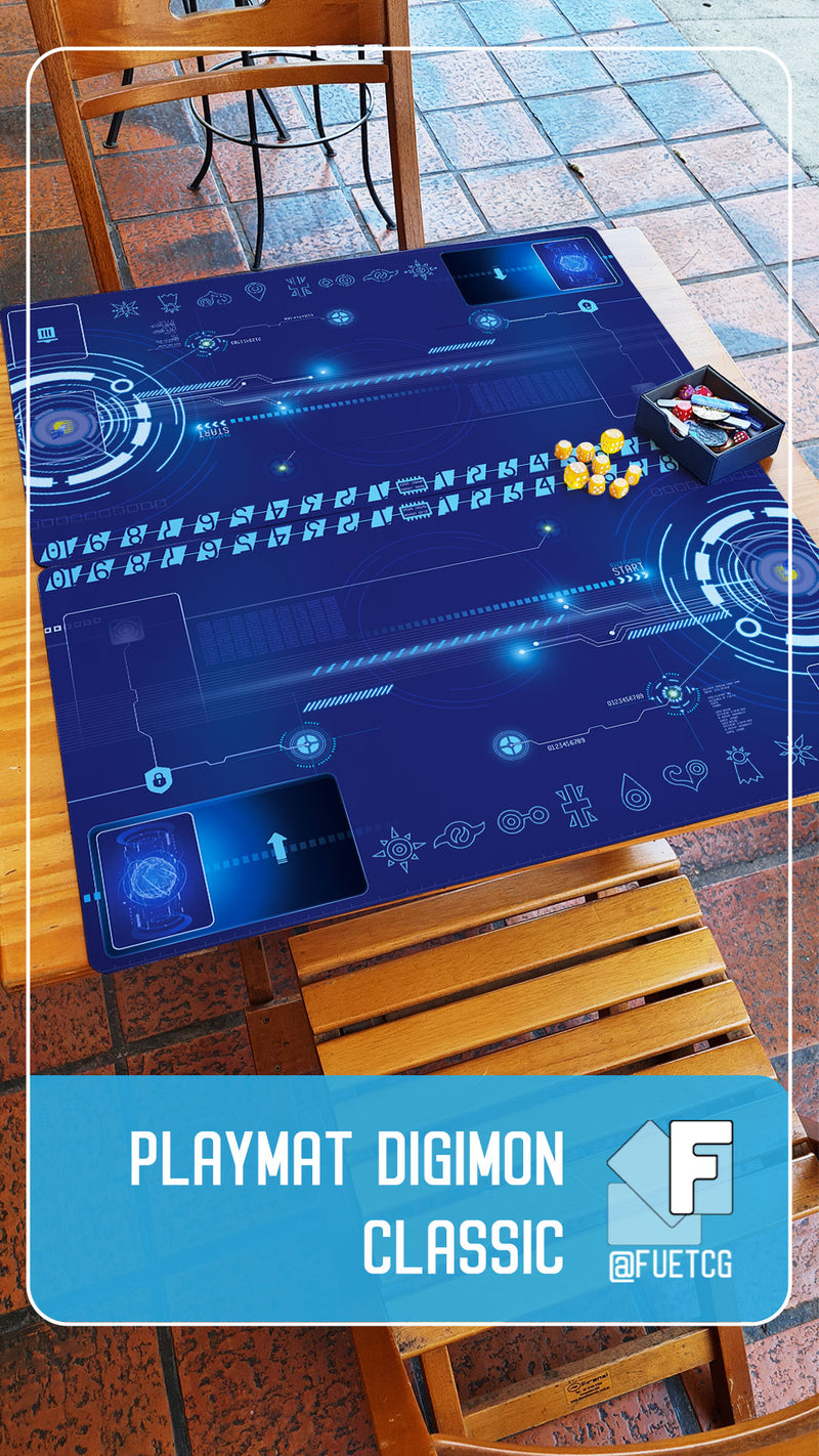 Digimon Classic TCG Playmat - Premium and Exclusive Design (1 Player)